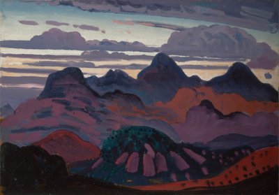 Deep Twilight, Pyrenees by James Dickson Innes